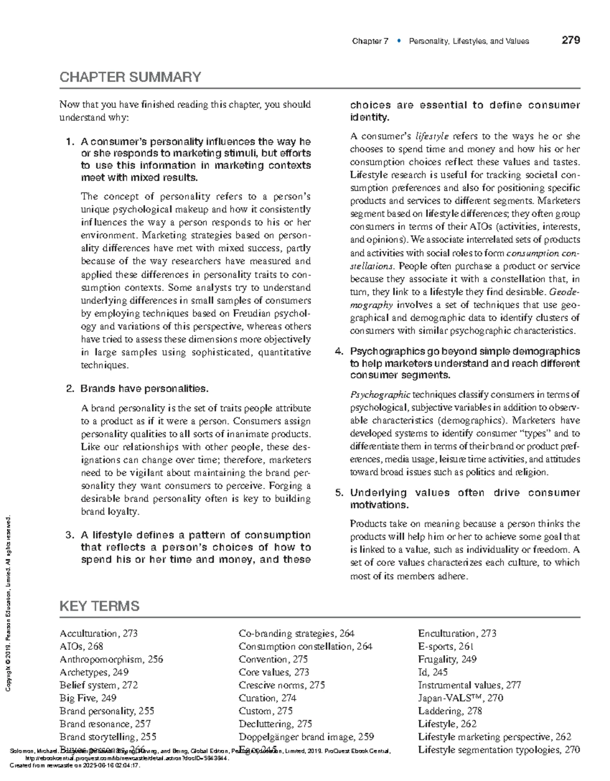 188 Section 2: Internal Influences on Consumer Behavior - Chapter ...