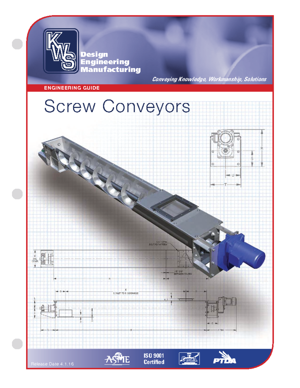 Screw Conveyor Engineering Guide (ENGR 101) - Design & Solutions - Studocu