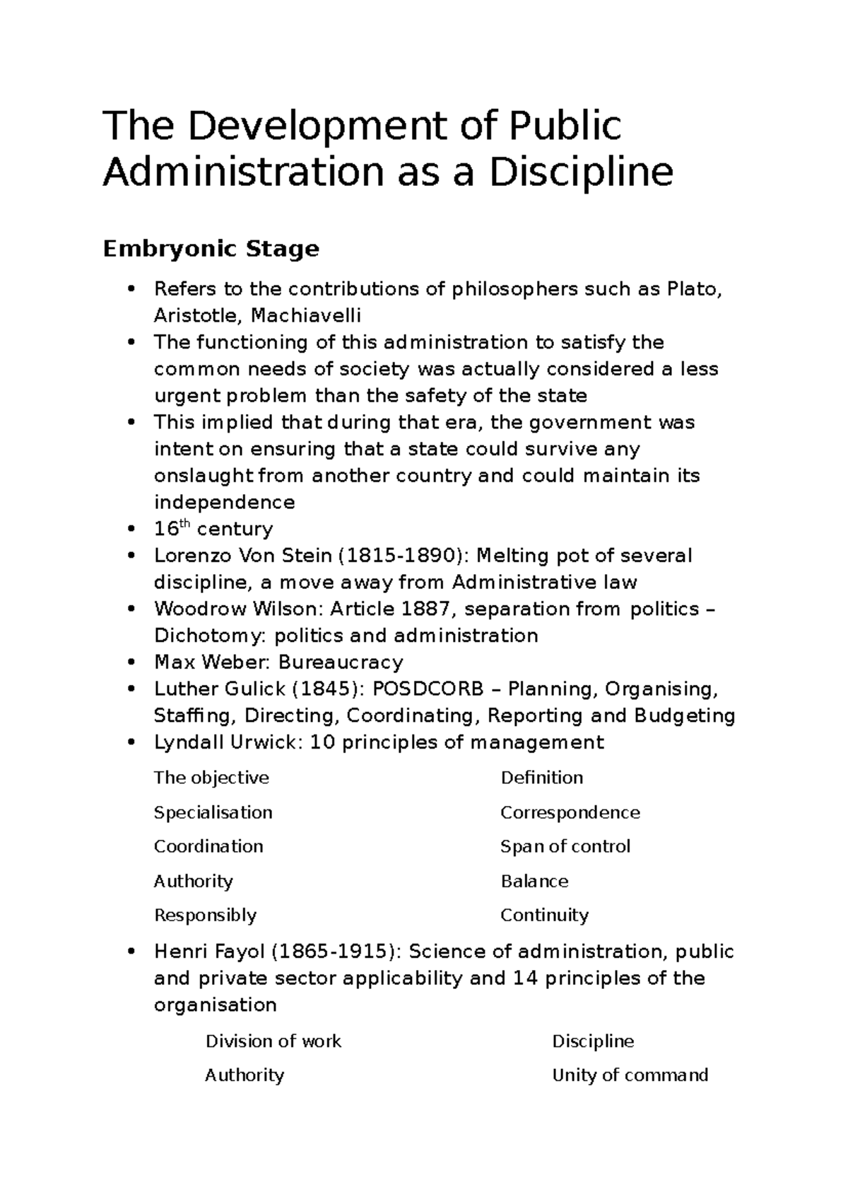 The Evolution of Public Administration: Key Philosophers & Concepts ...