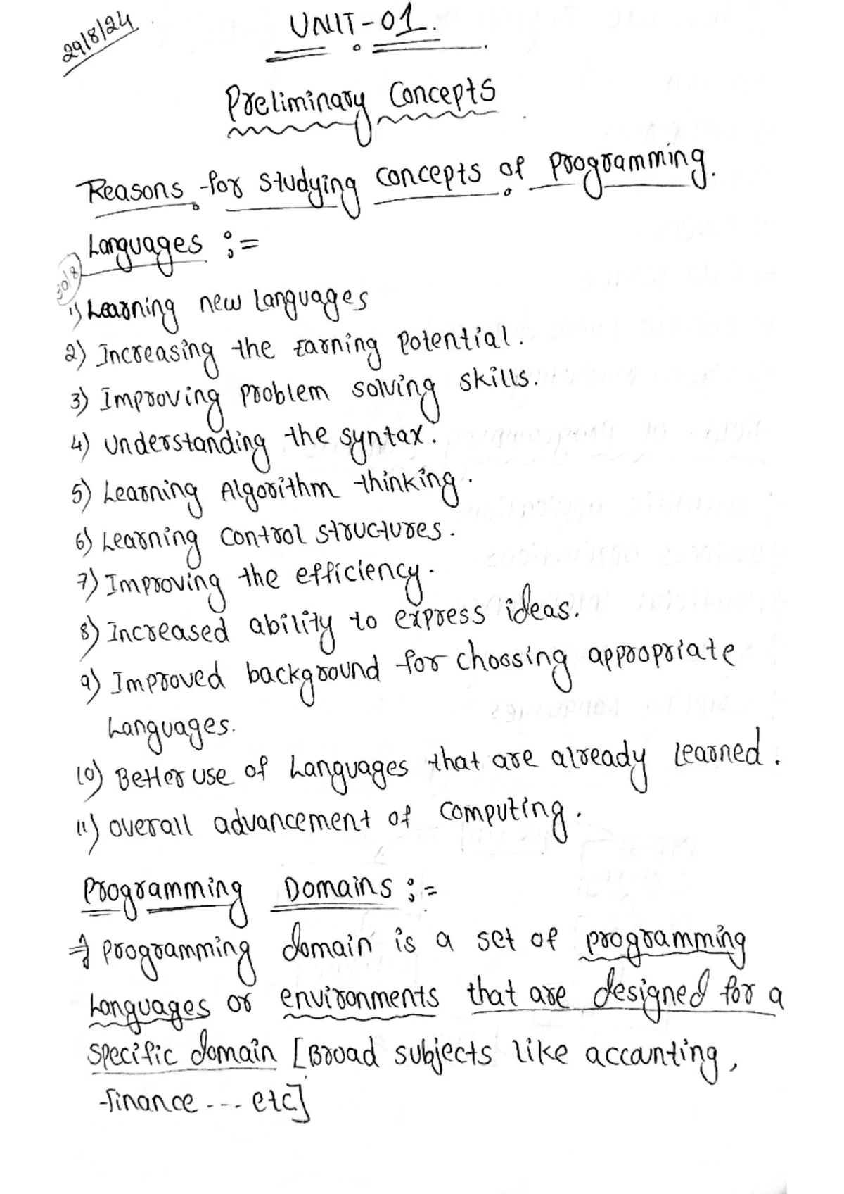 4th Unit-part1 - It provides ppl unit 4 part 1 jntuh r22 - UNIT 04 ...
