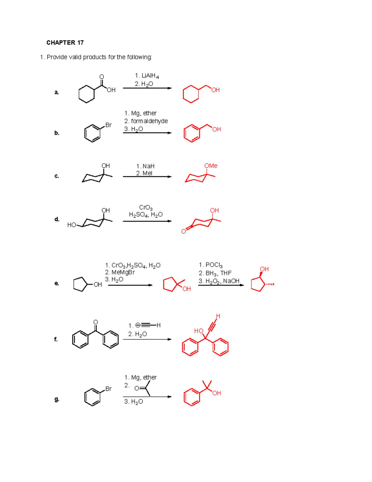 CH 17 In-Class Problem Set Answer Key - Studocu