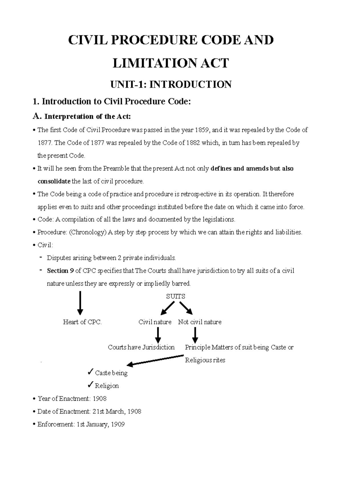 CIVIL PROCEDURE CODE (CPC) - Comprehensive Overview and Key Insights ...