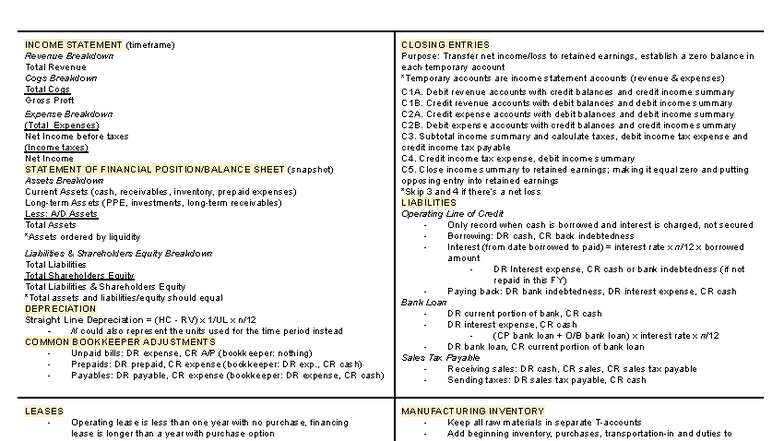 2257 Midyear Financial Statement Analysis and Breakdown - Studocu