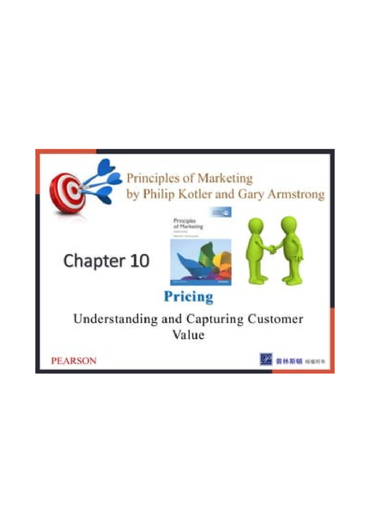 Principles of Marketing Chapter 10: Pricing Strategies and Customer ...