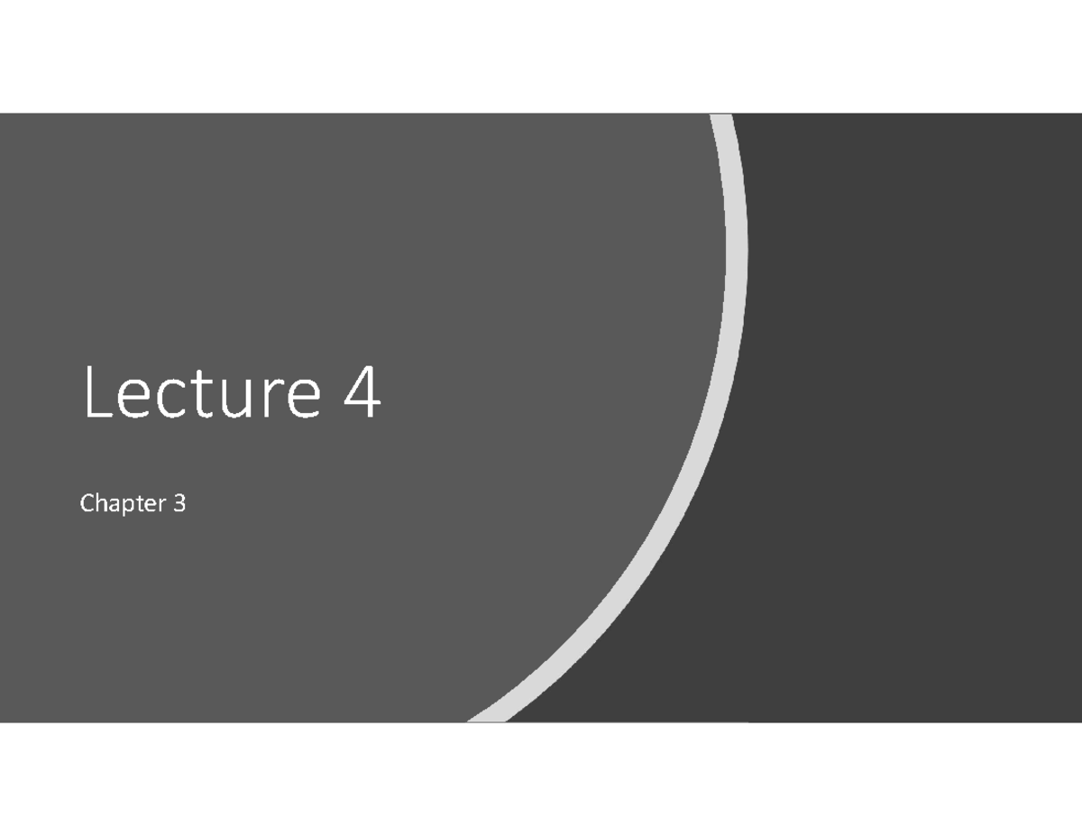 1020 Lecture 4: Overview of The Nervous System and Brain Functions ...