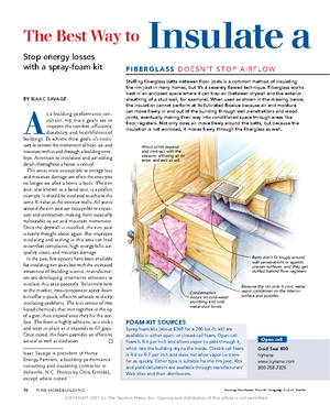 Graphic Guide to Frame Construction (119-124) - 120 WALLS Insulation ...