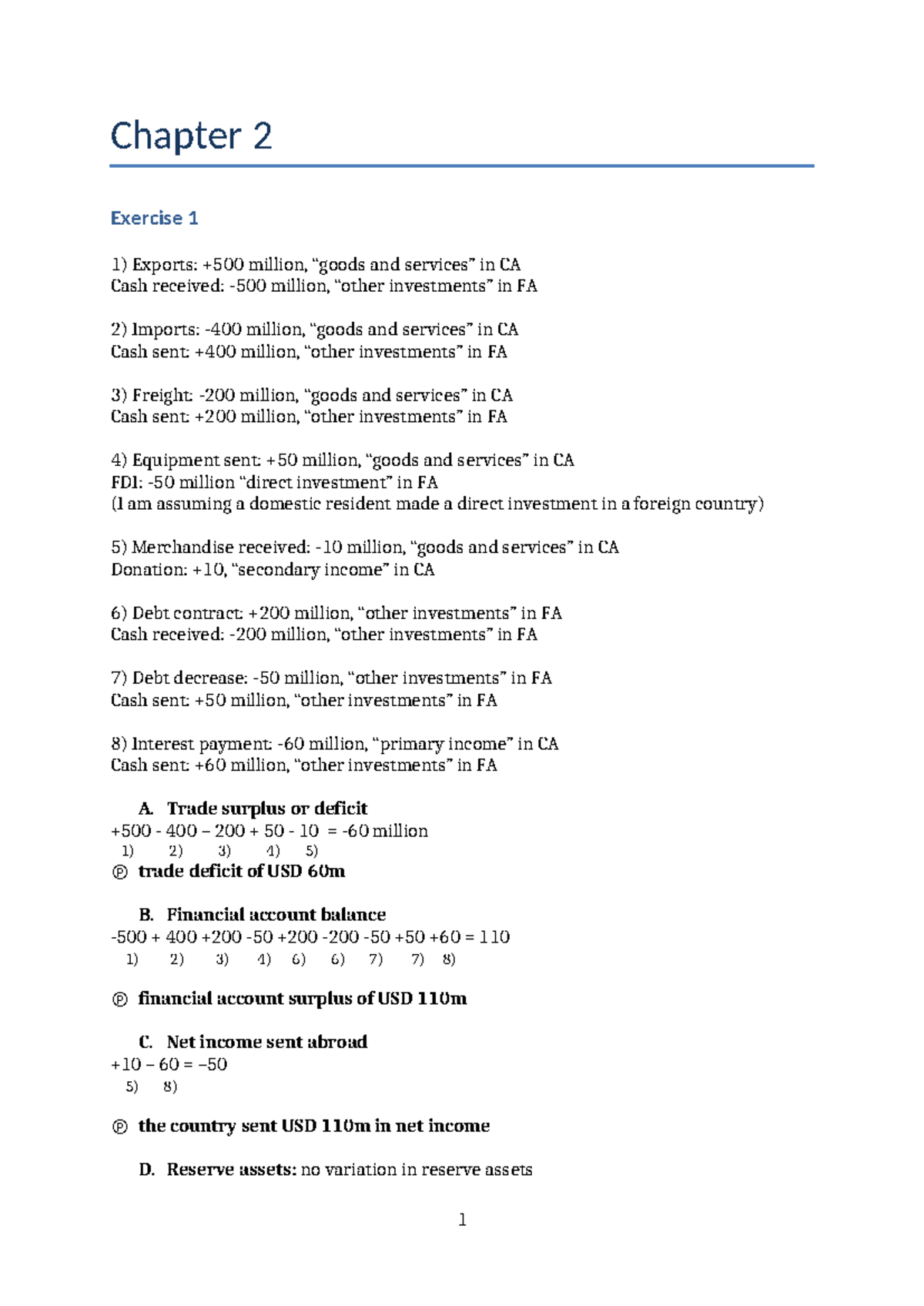 Solution Exercises for Chapter 2 (Econ 101) - Studocu