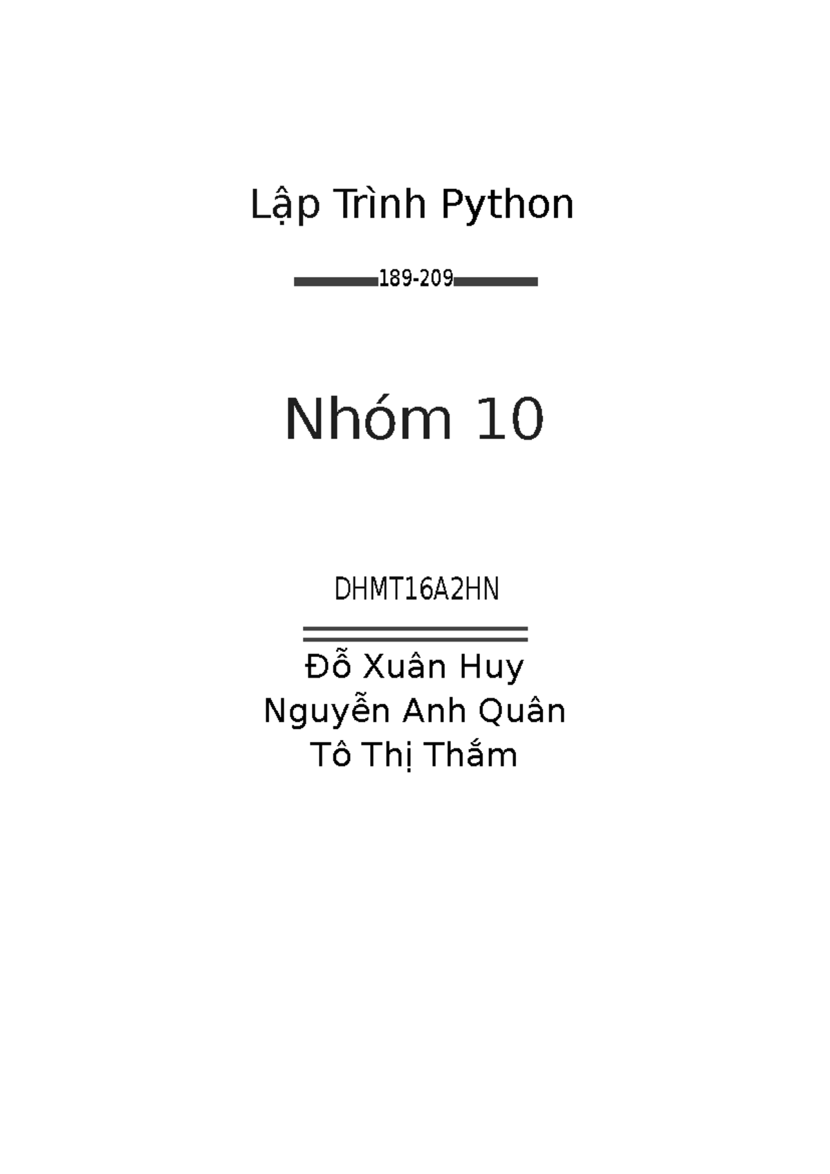 BTL Python - Phân Tích và Ứng Dụng Closures và Lớp Hướng Đối Tượng ...