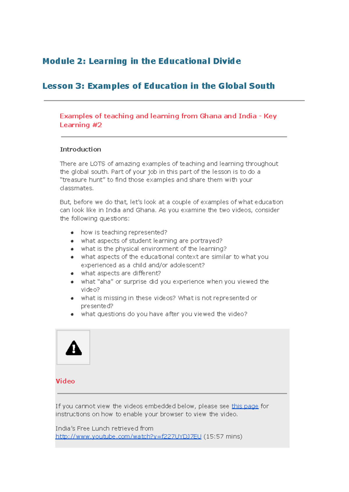 EM202 Lecture Notes and Module Notes with Pictures - Module 2: Learning ...