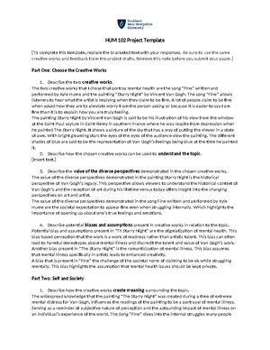 Mod1 Short Answer - 1 Module 1: Short answers HUM 102: Self, Society ...