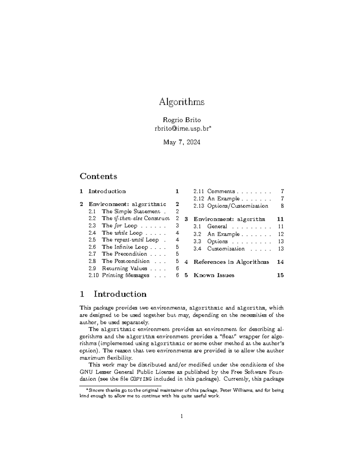 Algorithms Overview and Usage Guide for CS Course - Studocu