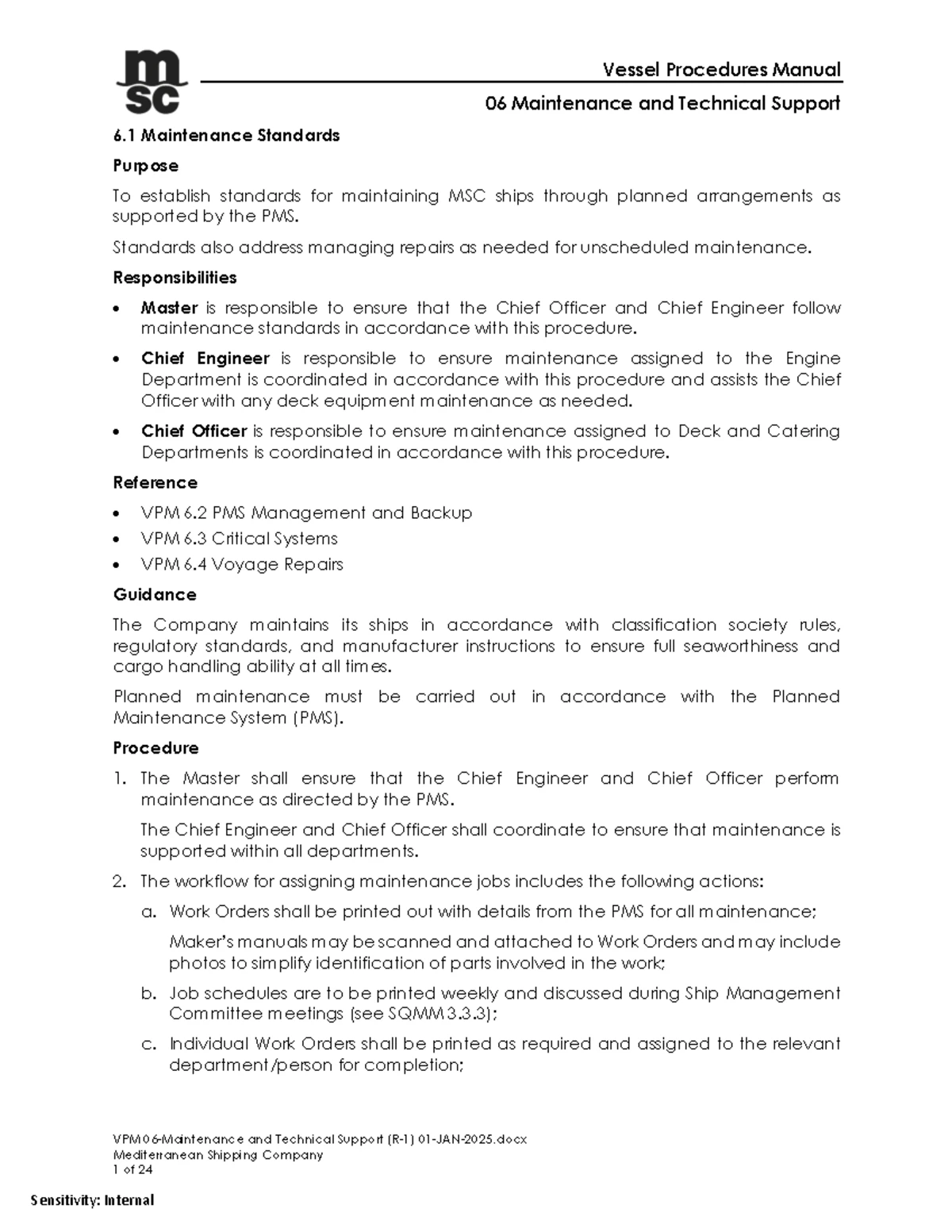 MARPOL Inspection Guidance - Office Procedures Manual Appendix E - Studocu
