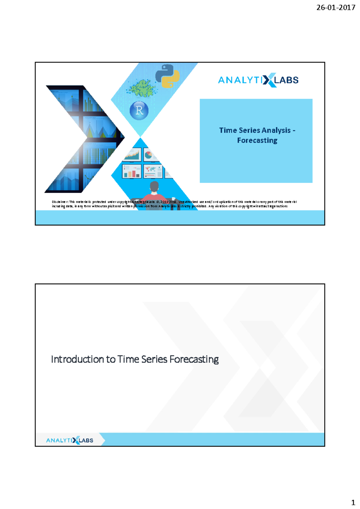 Time Series Forecasting and Analysis Techniques Overview - Studocu