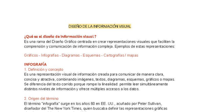 Resumen de Diseño de Información Visual - DIV - Studocu