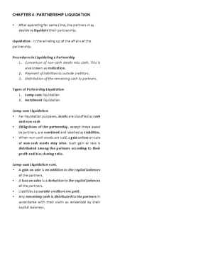 Law on Partnership: Key Concepts and Legal Framework (C, L, I, AS ...