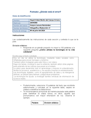 BIO EA1 Nayeli - FFFFF - “Relación entre la biología y otras ciencias ...