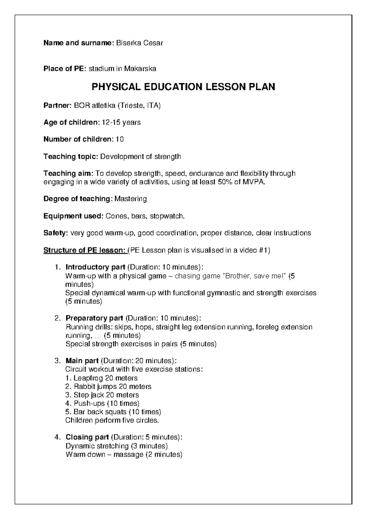 K3 Assignment on Commonwealth Games in Physical Education - Studocu