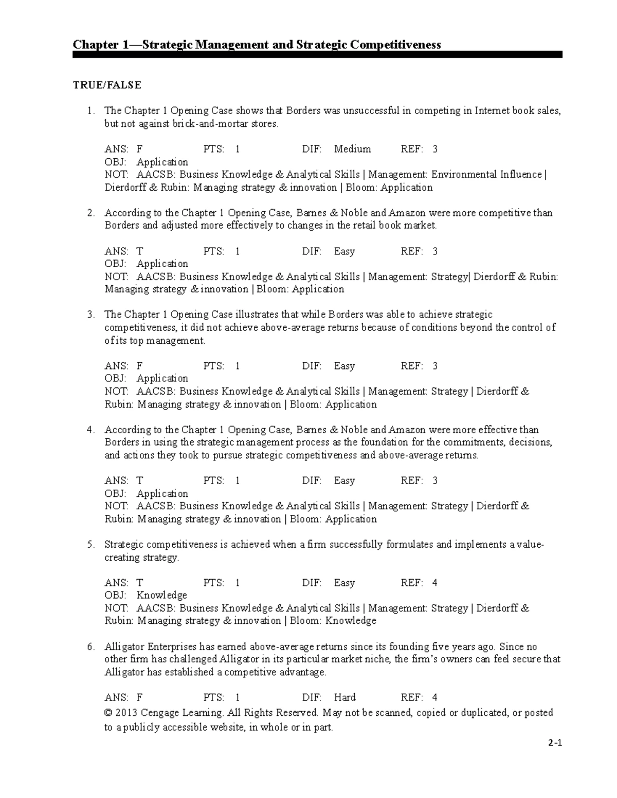Chapter 07 Merger and Acquisition Strategies - : s: e