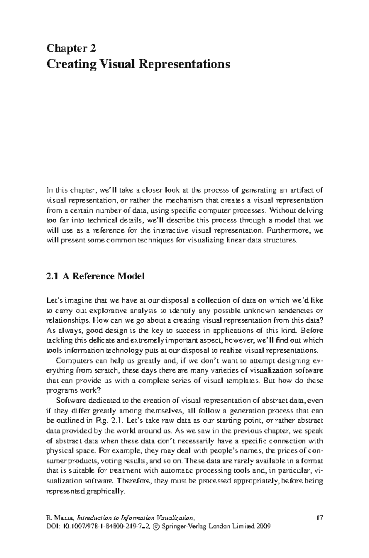 CVR, VRM - Chapter 2: Creating Visual Representations Explained - Studocu
