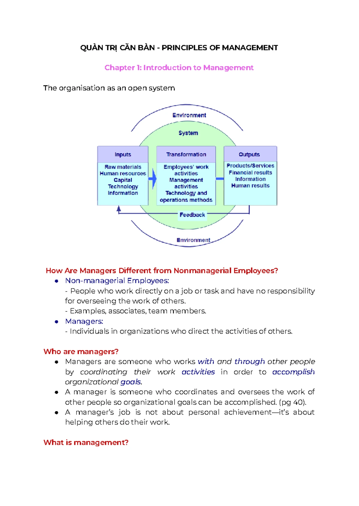 Chapter 2. A brief history of management’s roots - Chapter 2. A brief ...