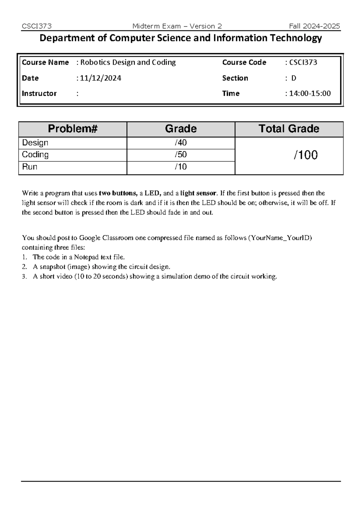 CSCI378 Syllabus: Data Structures and Algorithms Overview for Summer ...