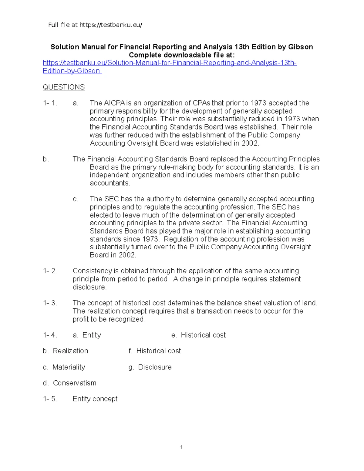 Chapter 1: Introduction to Financial Analysis Techniques - Studocu