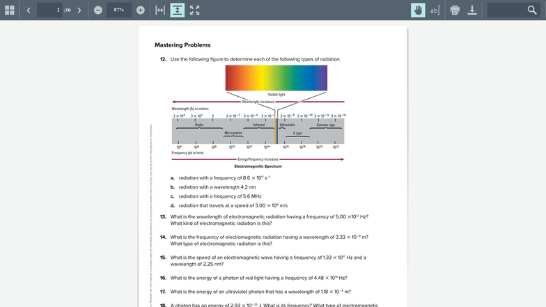 K X Electromagnetic Radiation Problems & Solutions - Studocu