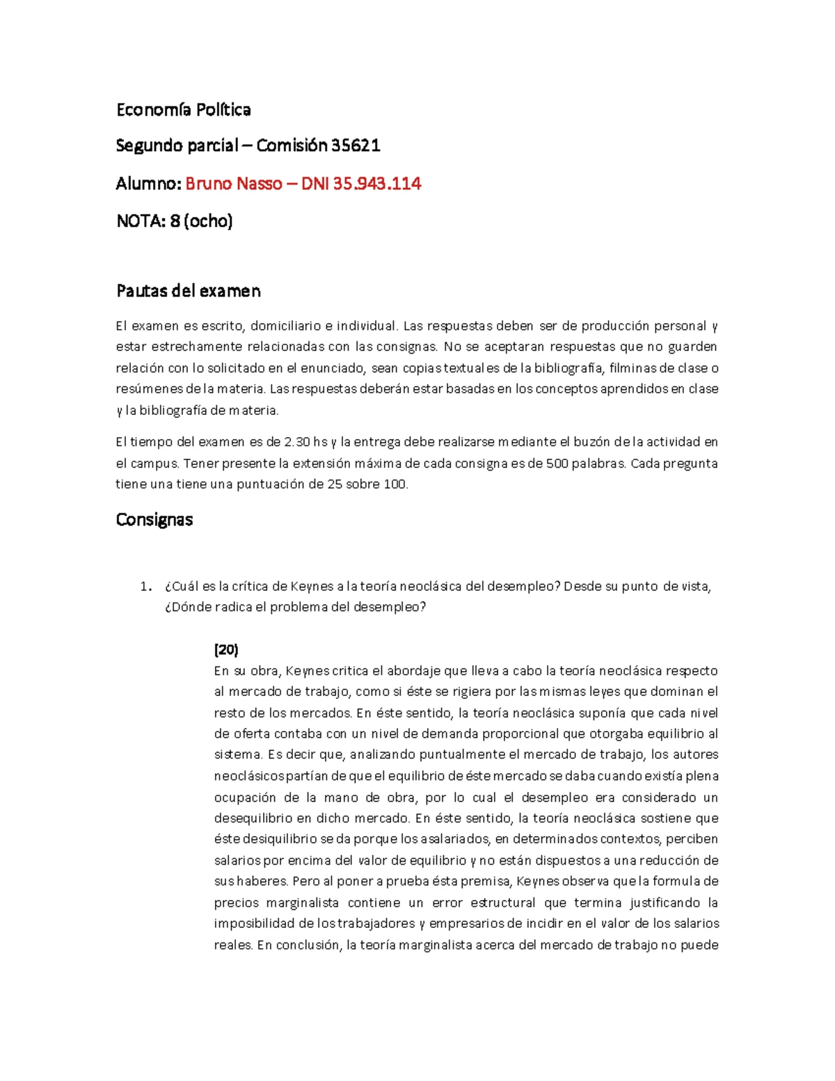 5. Monchon y Becker: Resumen Económico - Capítulo 2: Oferta y Demanda ...