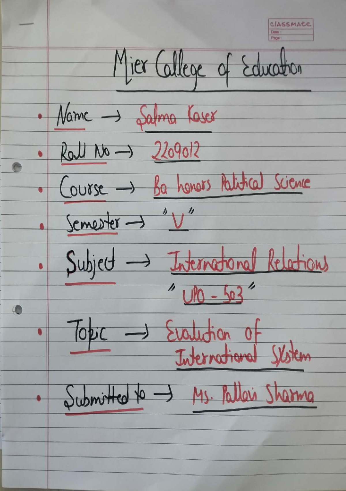 CS101 - Assignment Notes for Adobe Scan Dec 02, 2024 - Studocu