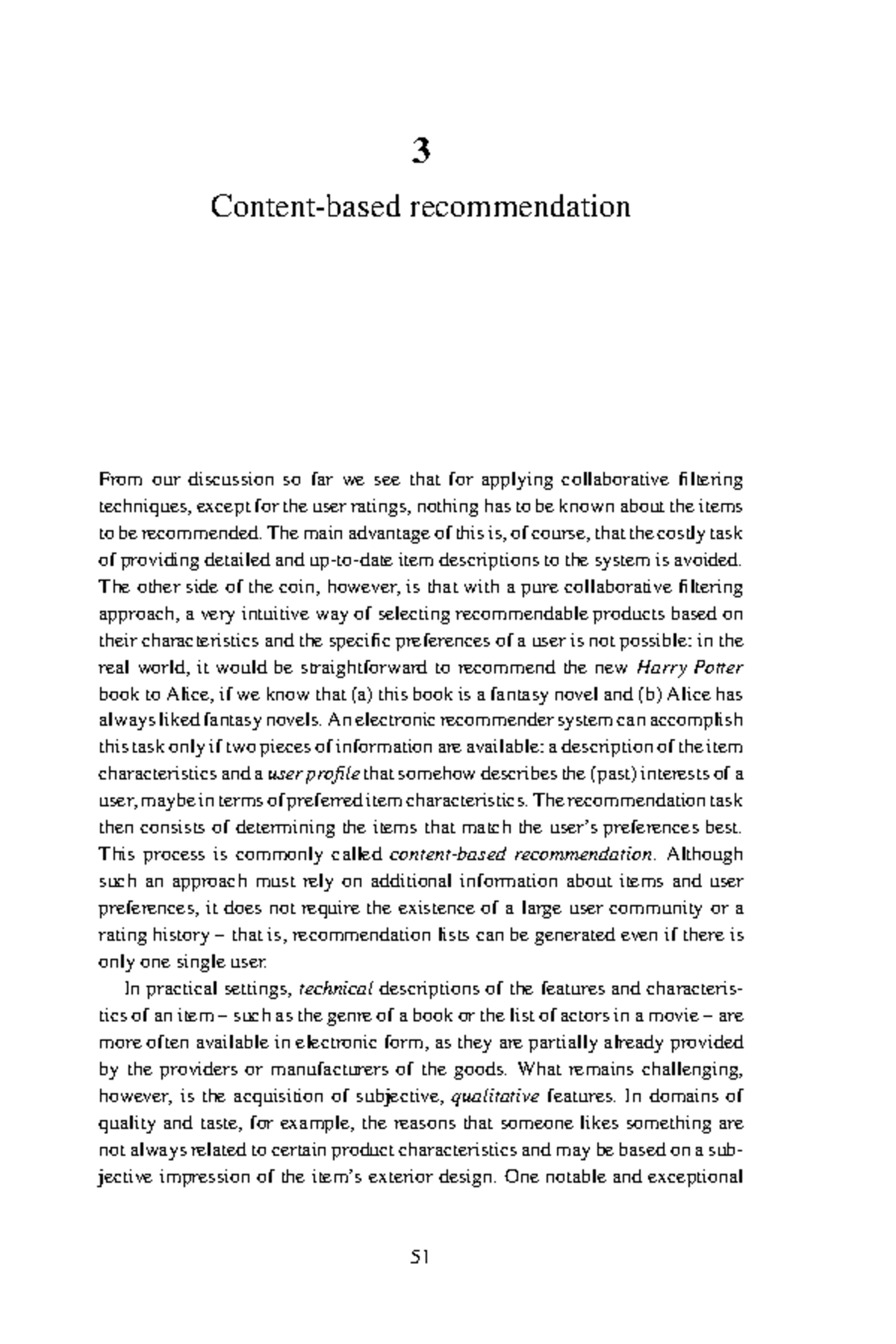 3 Recommendations on Collaborative Filtering Techniques in Module 03 ...