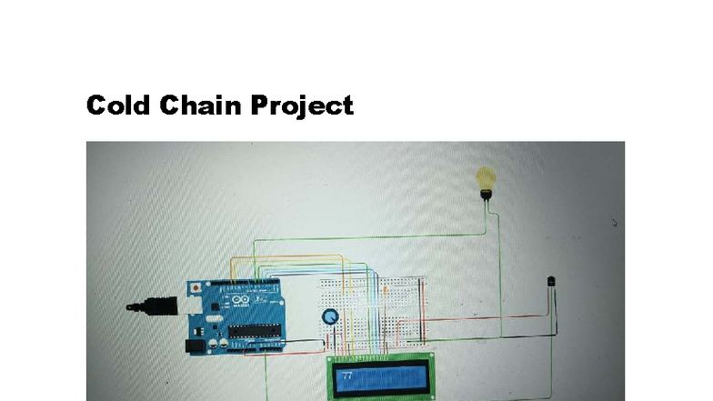 Cold Chain Project: LiquidCrystal Library Initialization Guide - Studocu