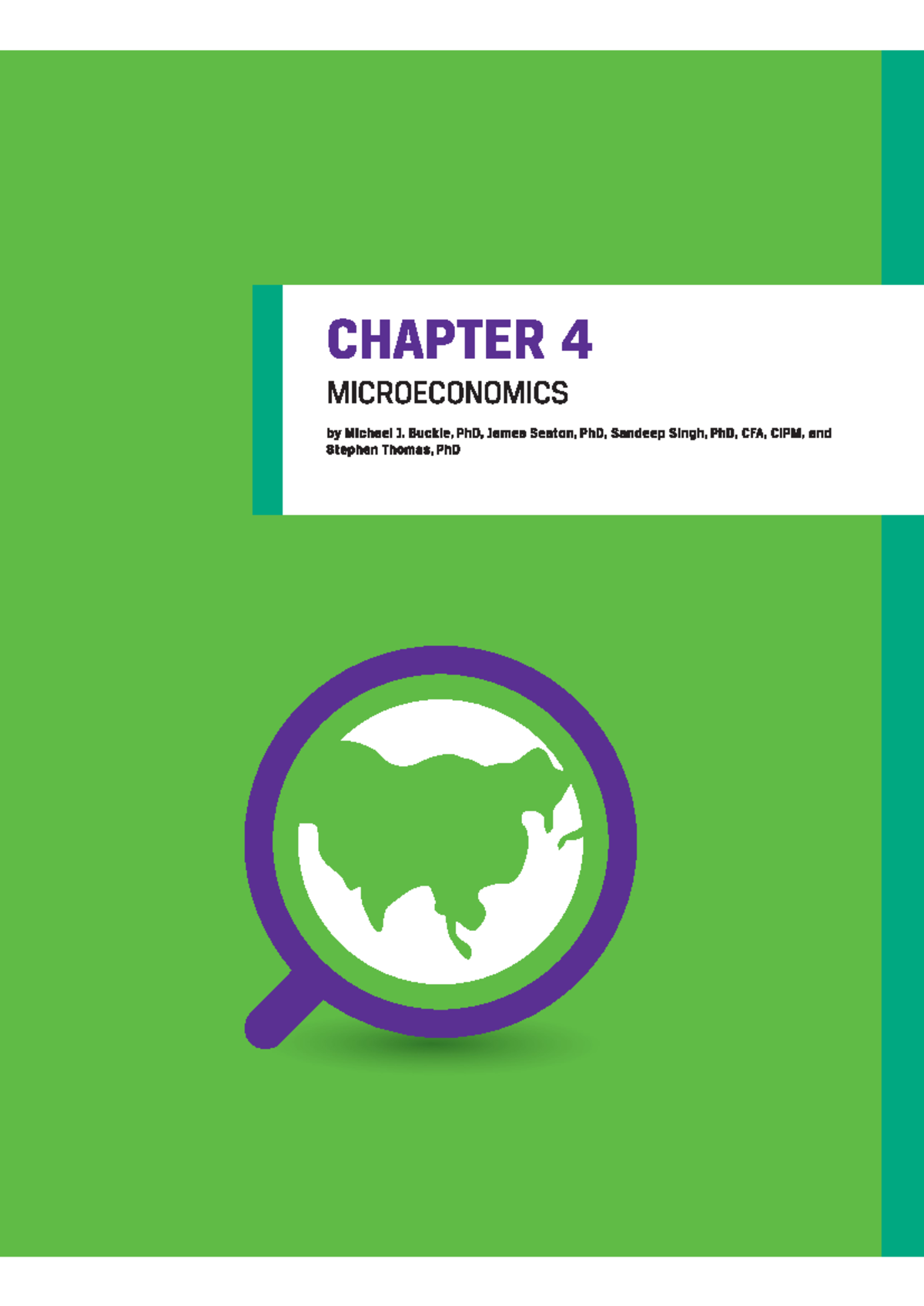 CHAPTER 4: MICROECONOMICS - Key Concepts and Learning Outcomes - Studocu
