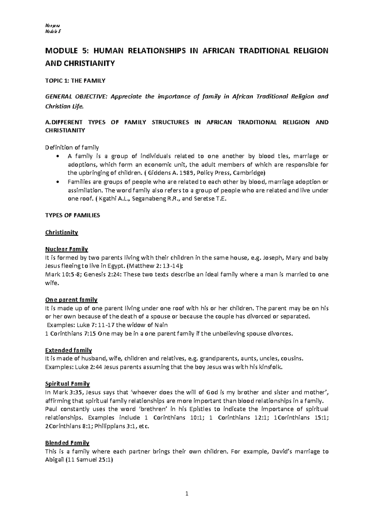 revision materials - bgcse religious education - Studocu