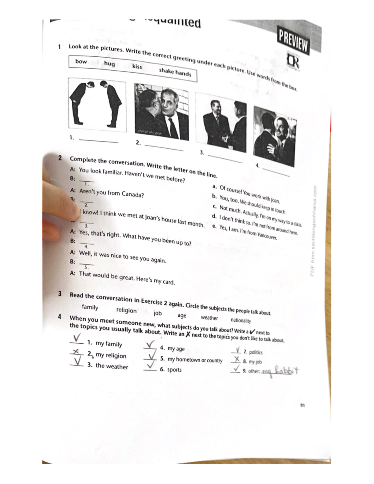 English 101: Lesson 5 - Present Perfect Tense Exercises - Studocu