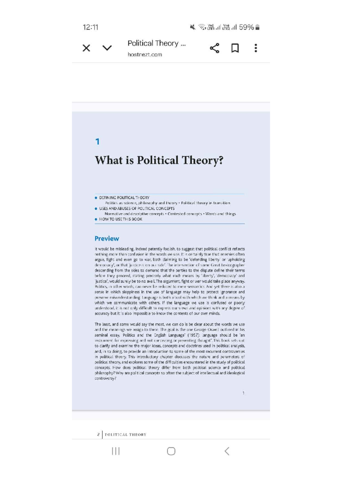 Introduction to Political Theory: Key Concepts and Controversies (12:11 ...