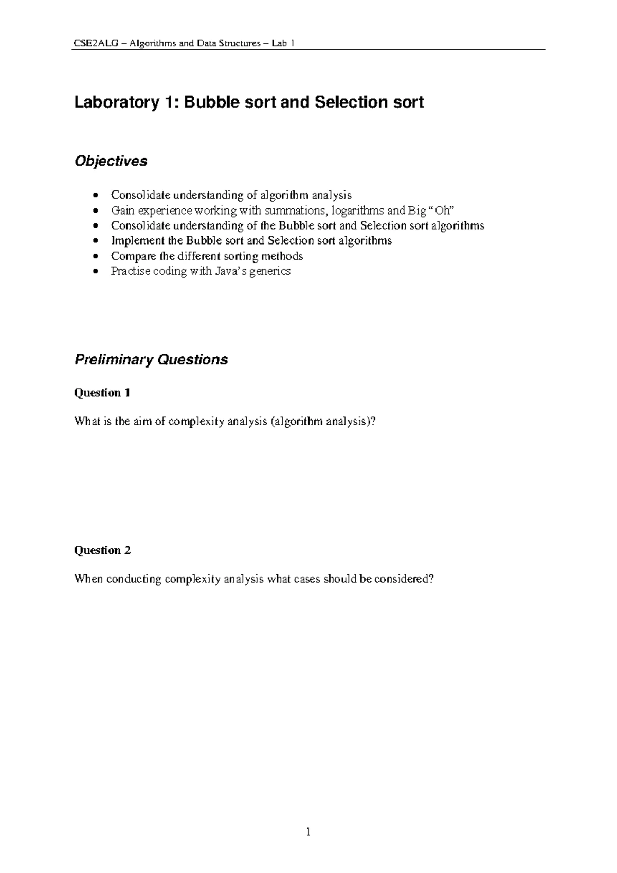 OOP Worksheet 2 - Workshop on OOP for Python DSA: Class Design Tasks ...