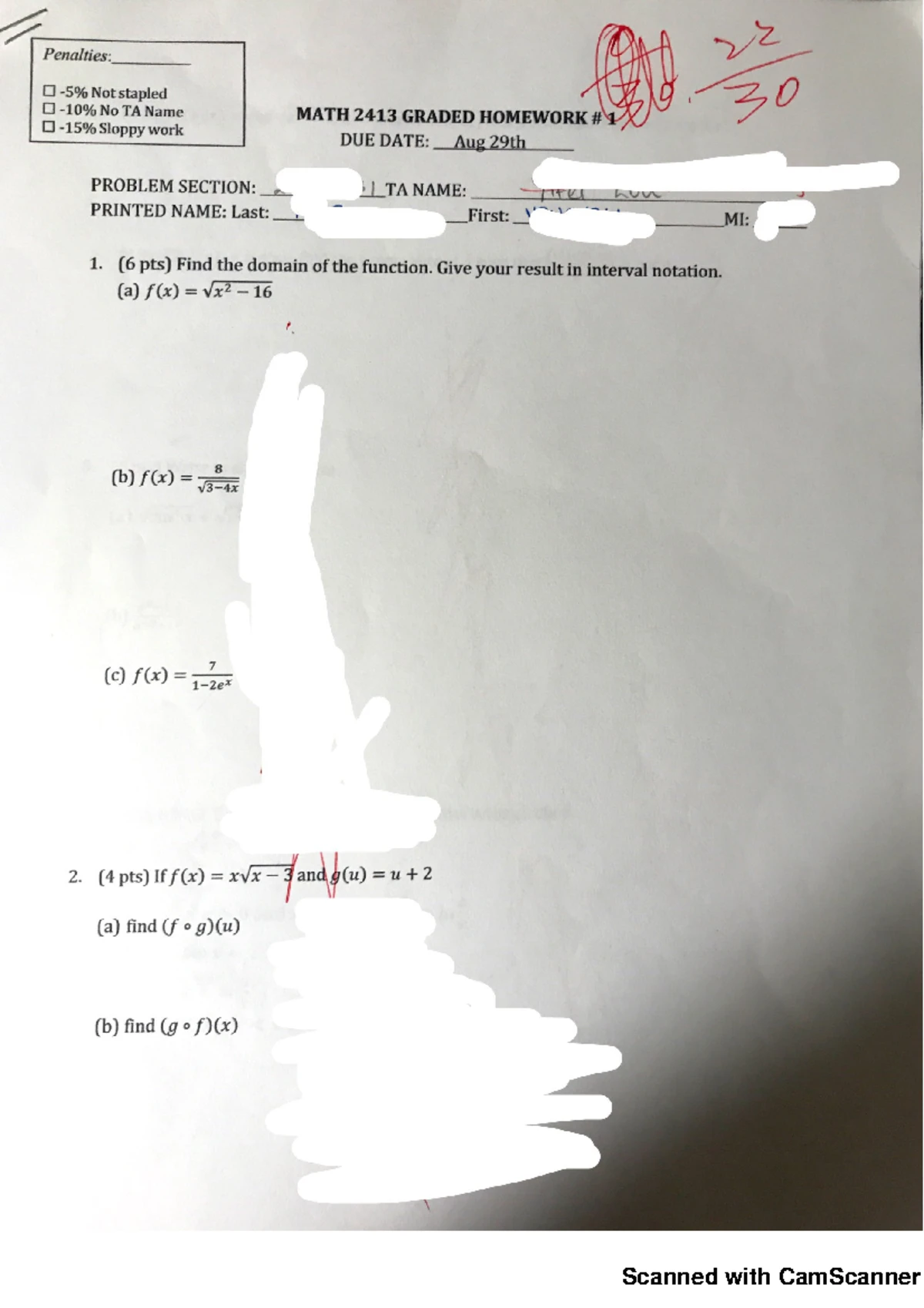 Calc 1 - Differential Calculus Summary Notes - Studocu