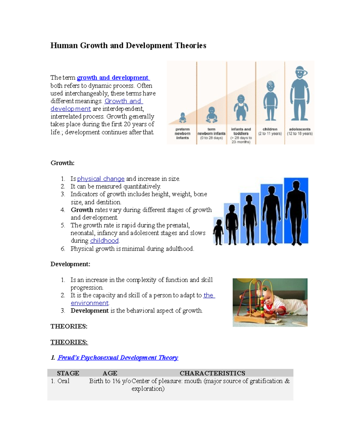 What Is Development In Human Growth And Development