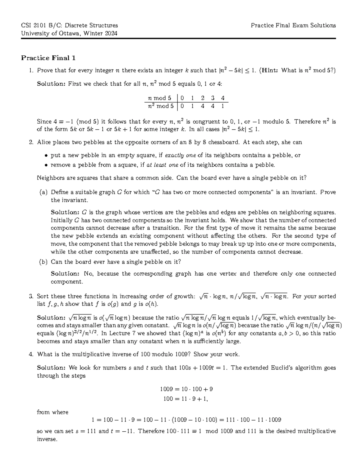 MAT 1748 3X Examen Partiel 2 Pratique - Solutions et Instructions - Studocu