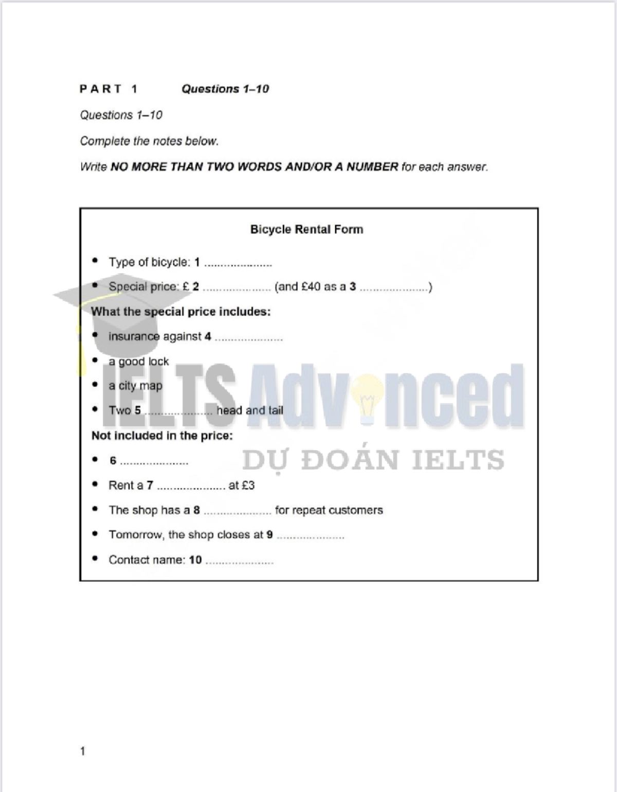 Listening Part 4 Prediction: Notes and Answers for IELTS Preparation ...