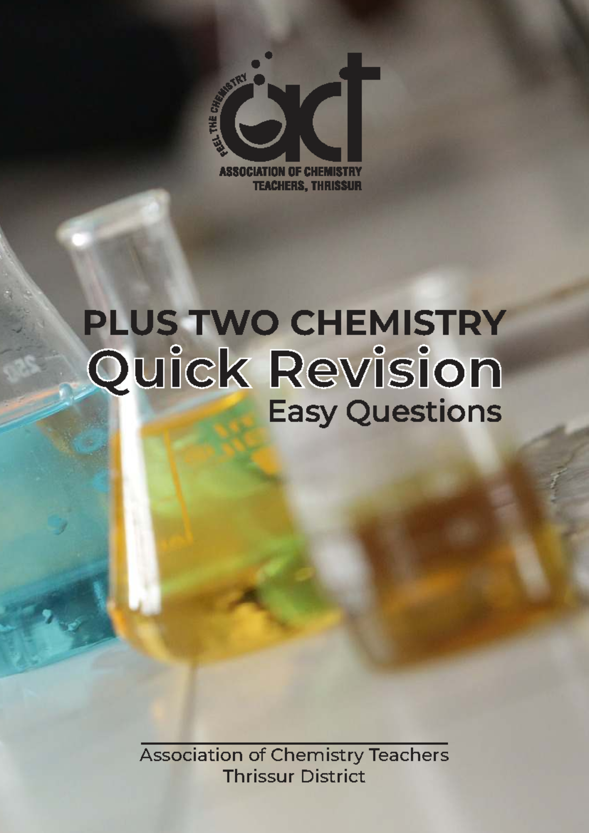 PLUS TWO CHEMISTRY QUICK REVISION: Easy Questions 2025 - Studocu