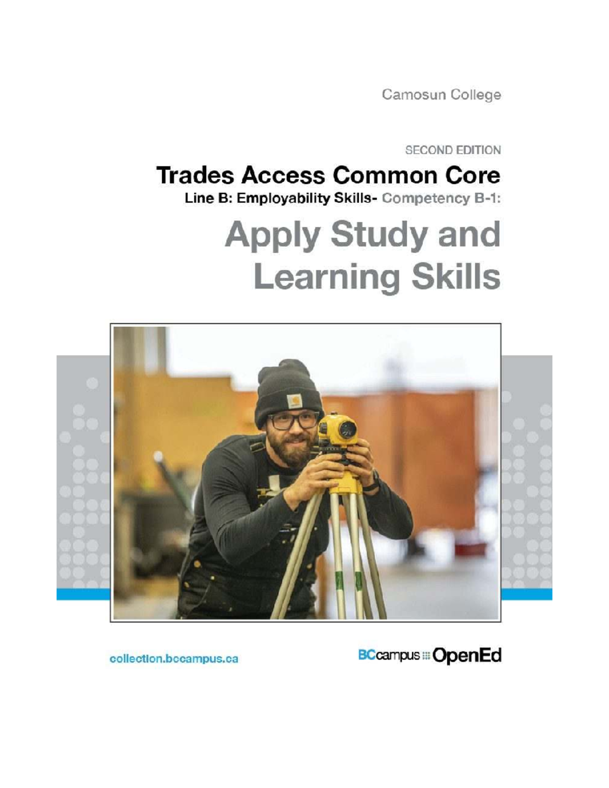 Trades Access Common Core Competency B-1: Effective Study Skills Guide ...