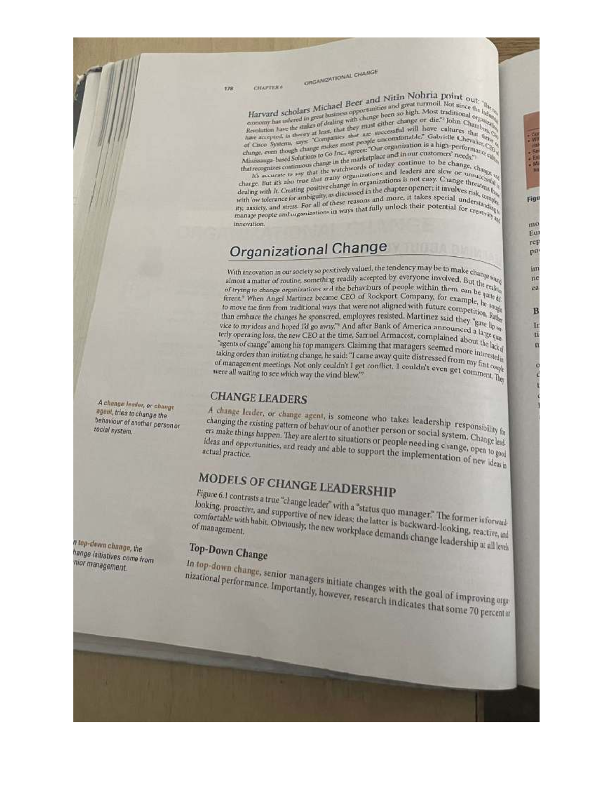 Organizational Change 178: Chapter 6 Insights and Leadership Strategies ...
