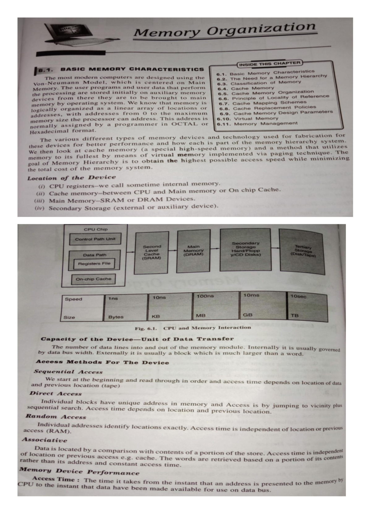 Memory Organization: Key Concepts and Characteristics (202004) - Studocu