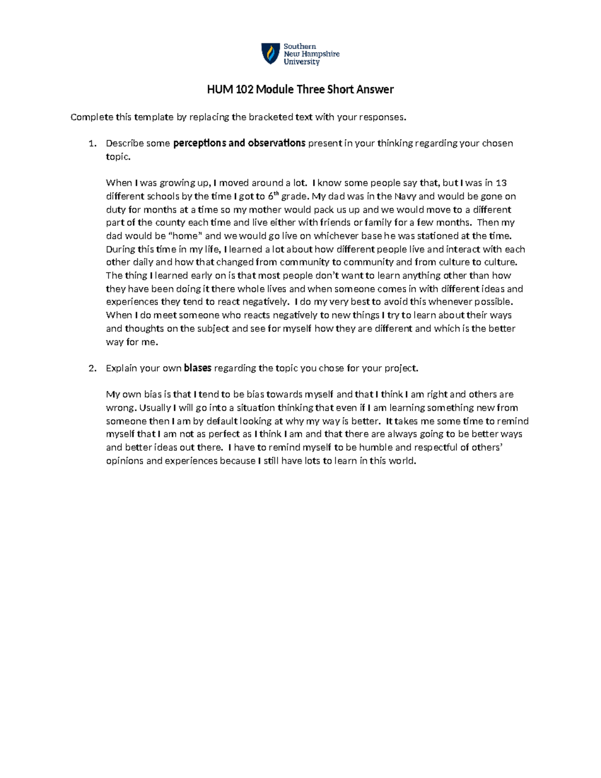 HUM 102 Module Three Short Answer - HUM 102 Module Three Short Answer ...