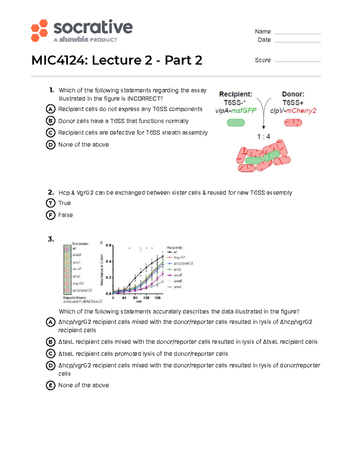MIC4124: Practice Questions for Lecture 2 Part 2 - Studocu