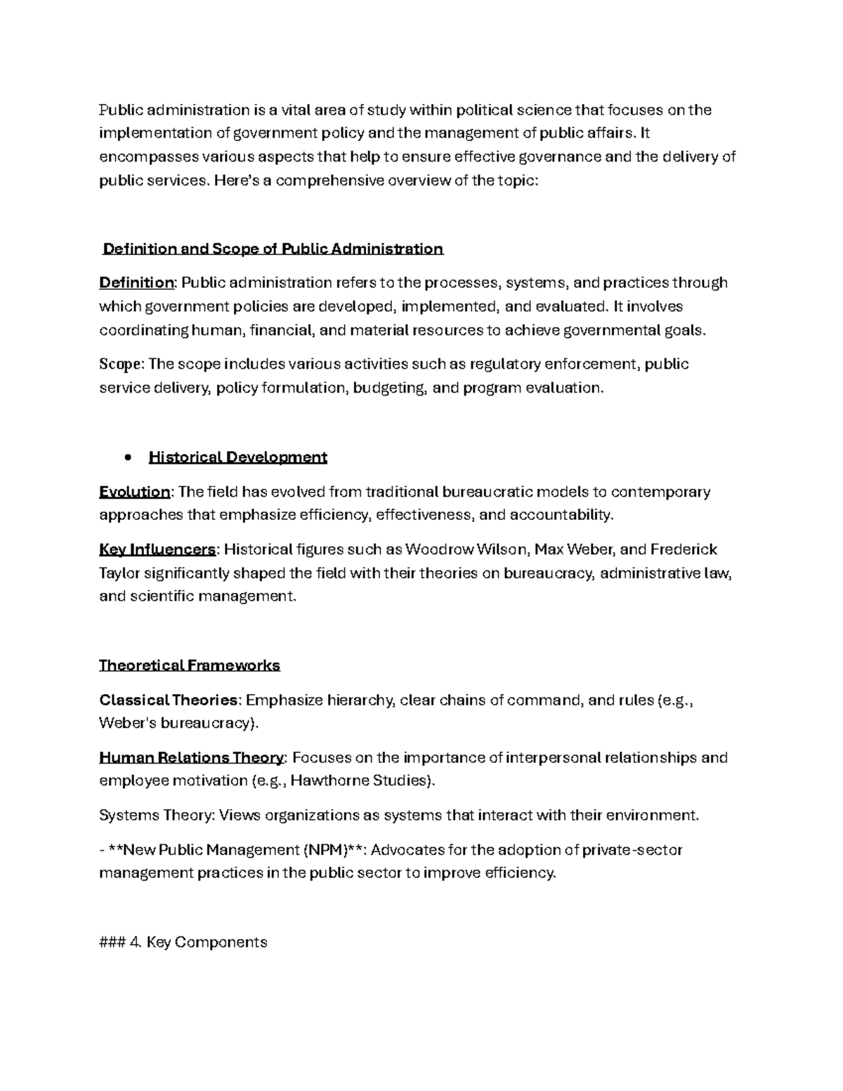 Public Administration: Key Concepts and Modern Challenges in PA 101 ...