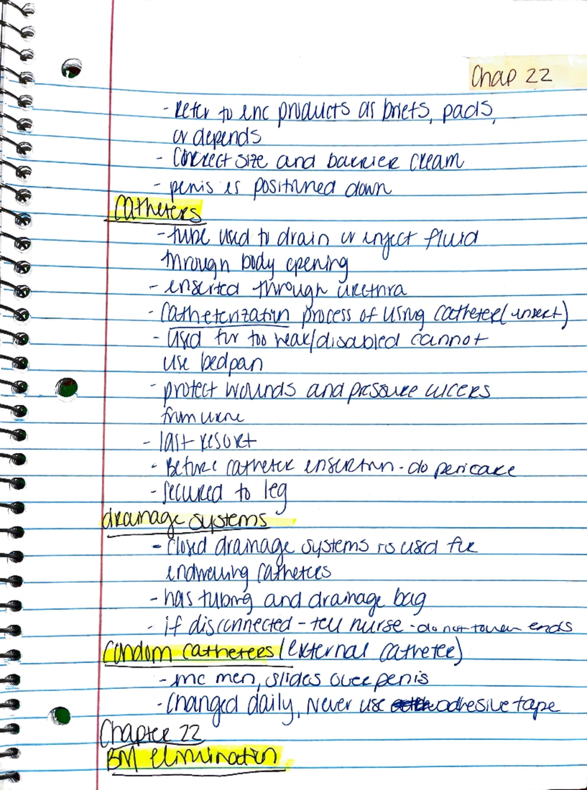 Nursing Assistant Program Study Guide: Quiz 3 (Chapters 27, 32-40 ...