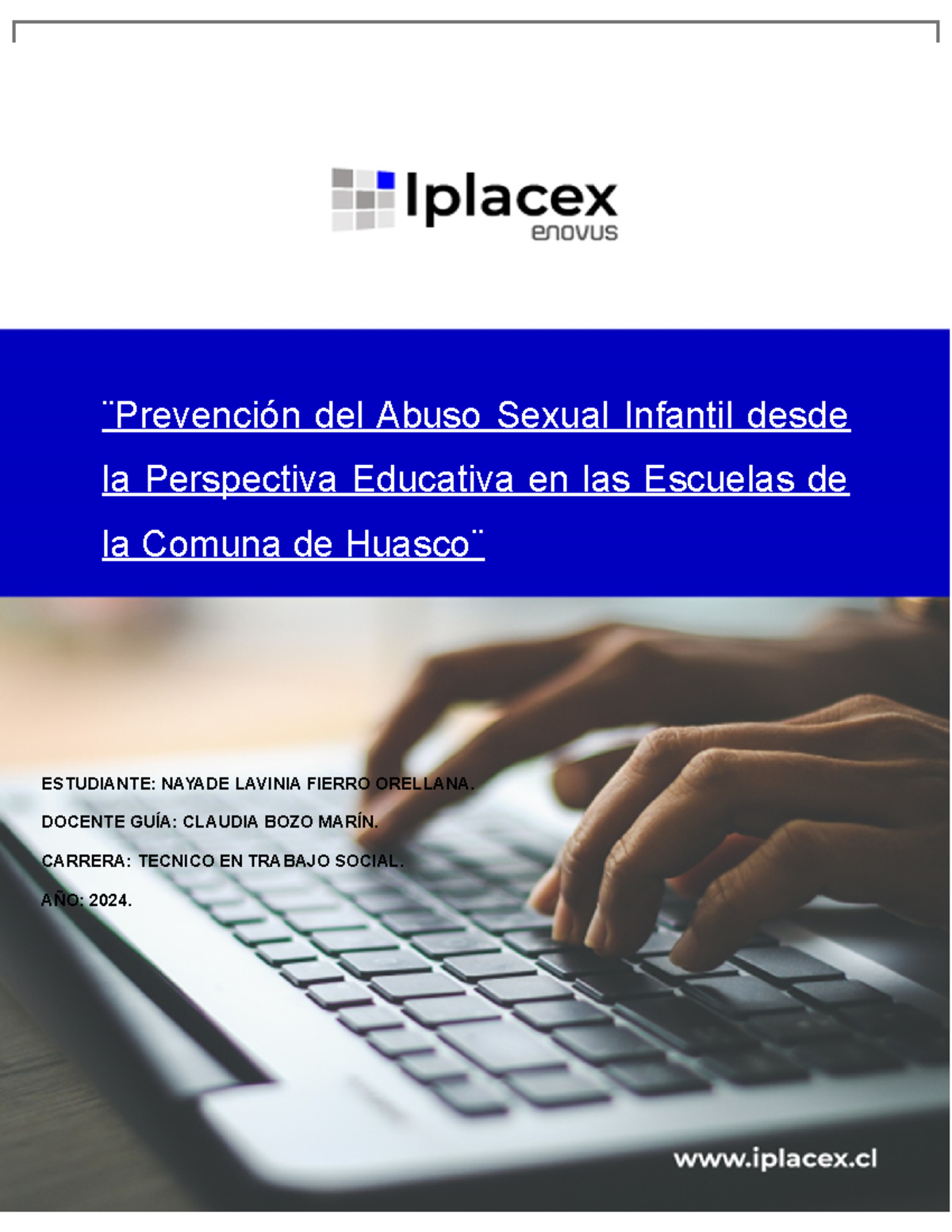 Seminario DE Titulo - ̈Prevención del Abuso Sexual Infantil desde la ...