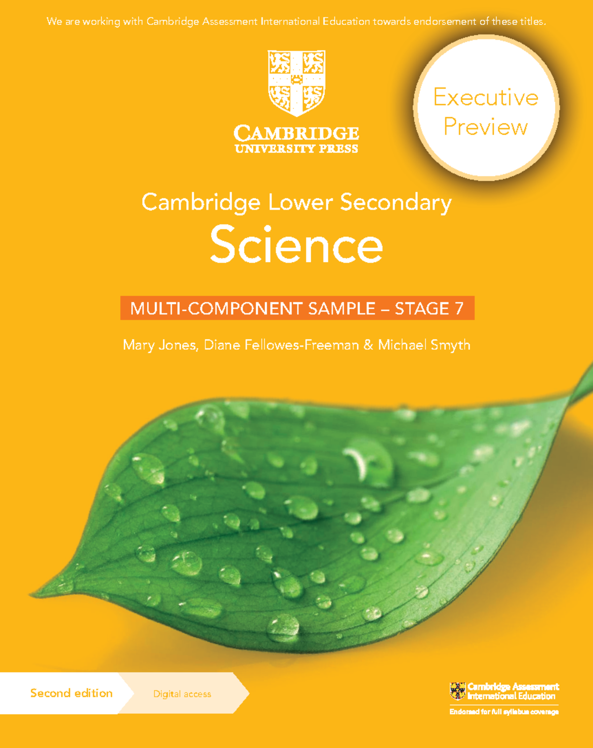 Cambridge Lower Secondary Science Preview for Stage 7-9 Resources - Studocu
